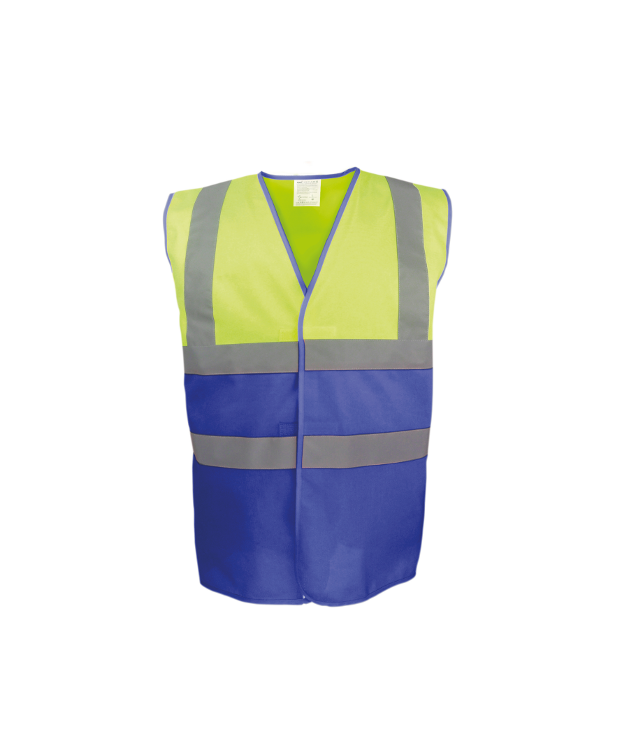 Gilet haute visibilité bicolore