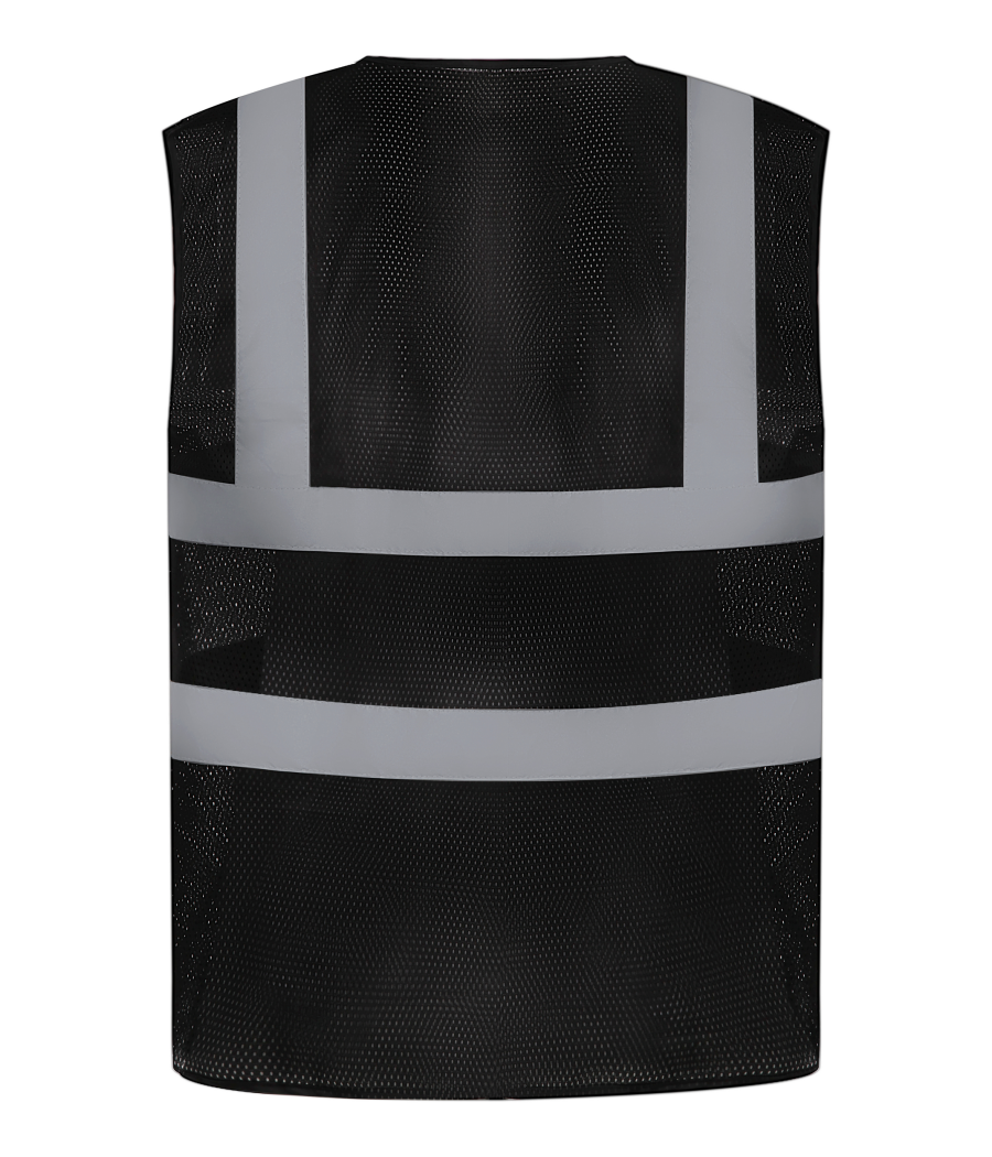 Gilet haute visibilité à maille ajourée recyclée