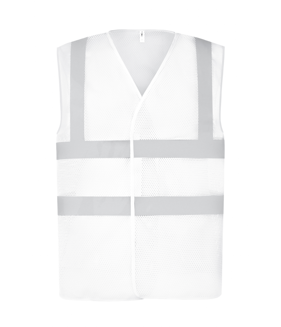 Gilet haute visibilité à maille ajourée recyclée