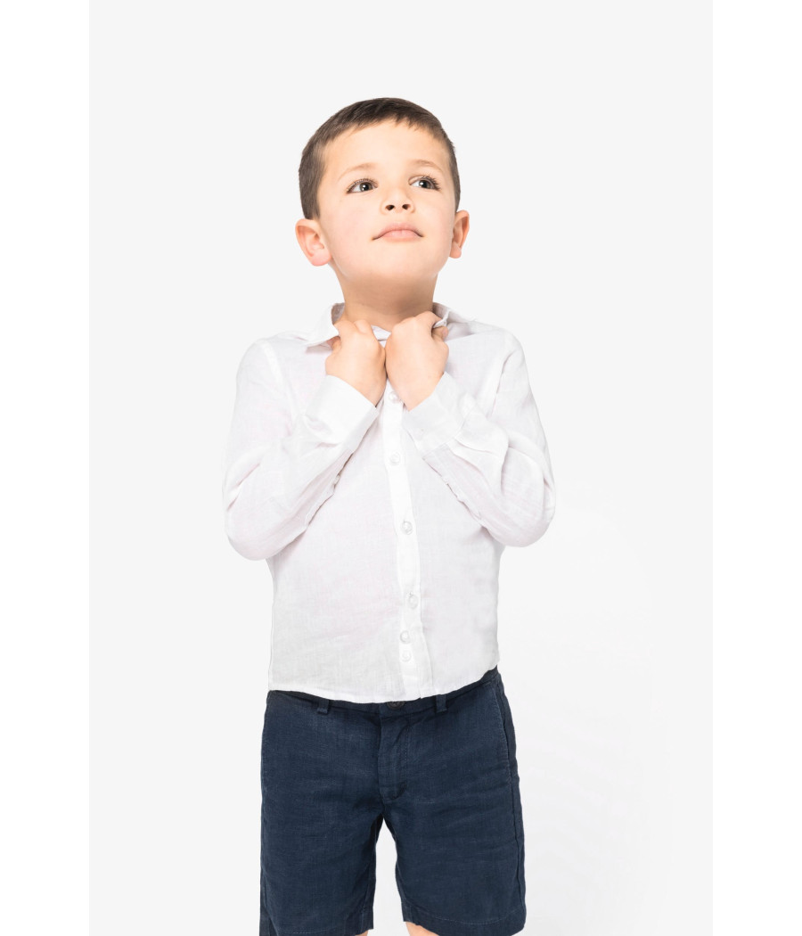 Chemise en lin enfant