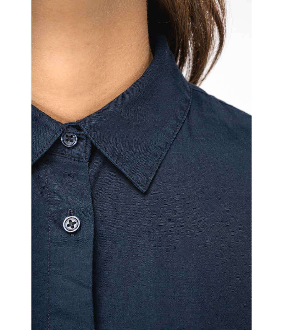 Chemise écoresponsable en lyocell femme