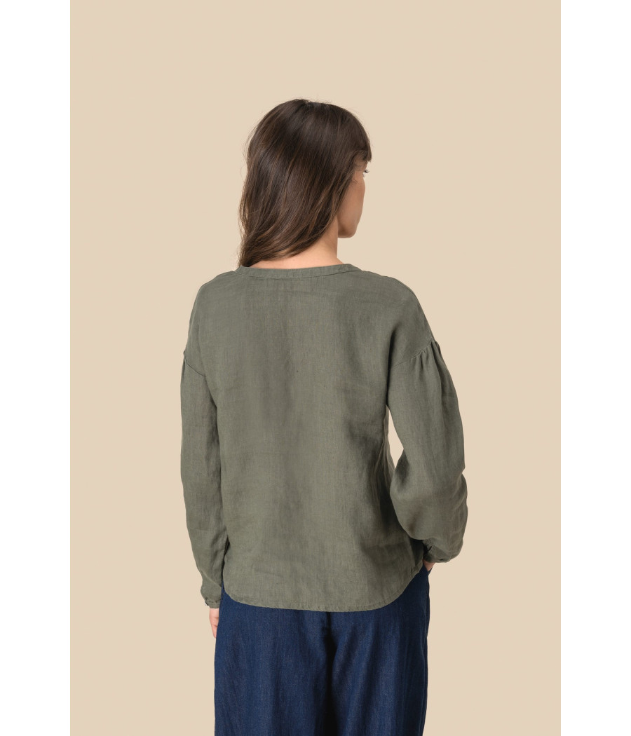 Blouse en lin femme