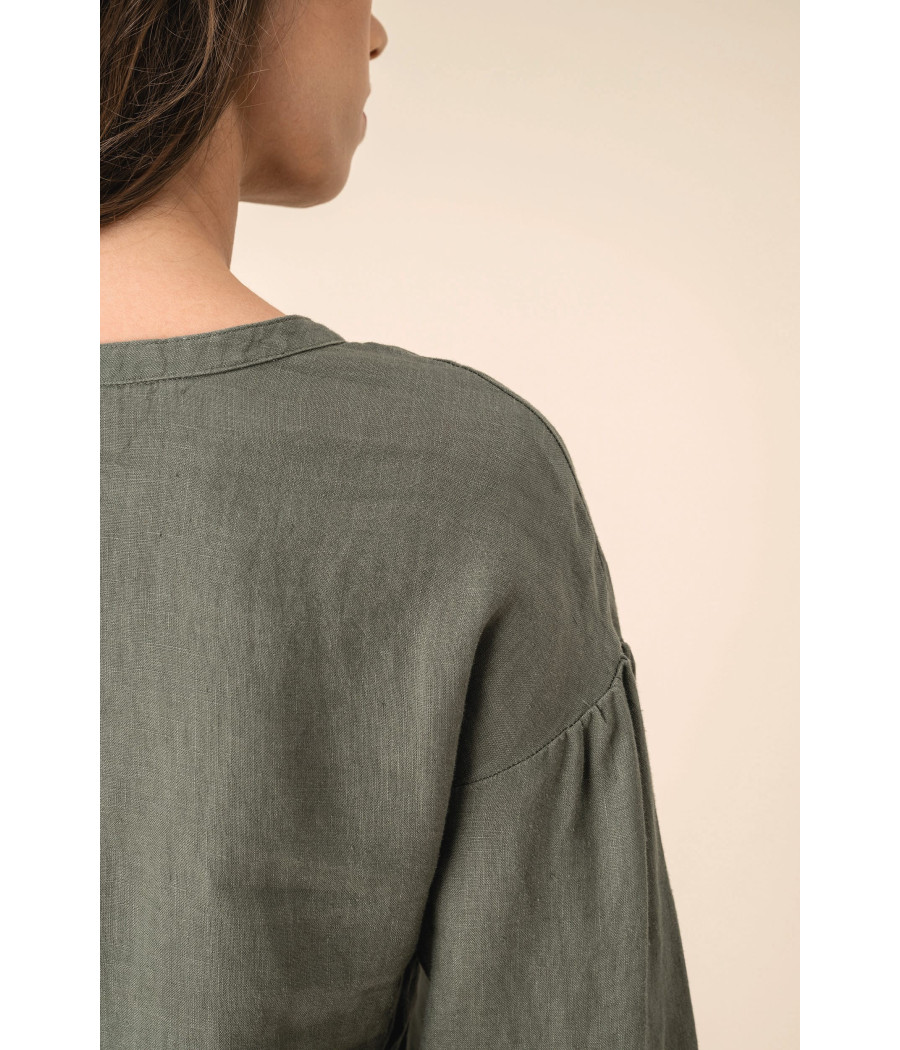 Blouse en lin femme