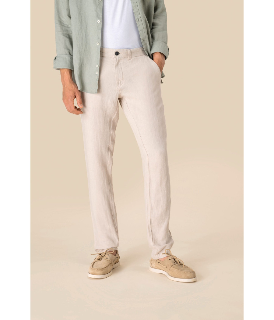 Pantalon en lin homme
