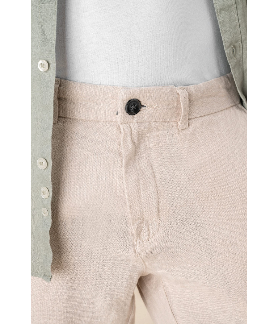 Pantalon en lin homme
