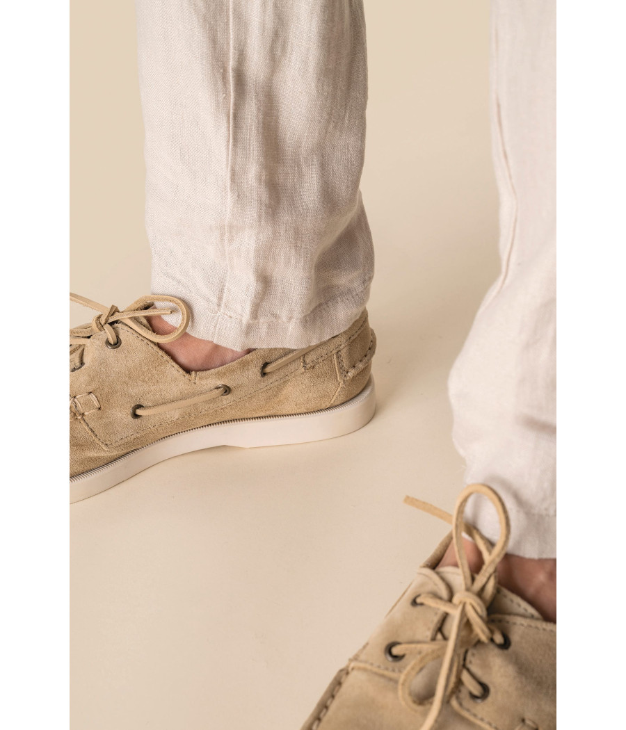 Pantalon en lin homme