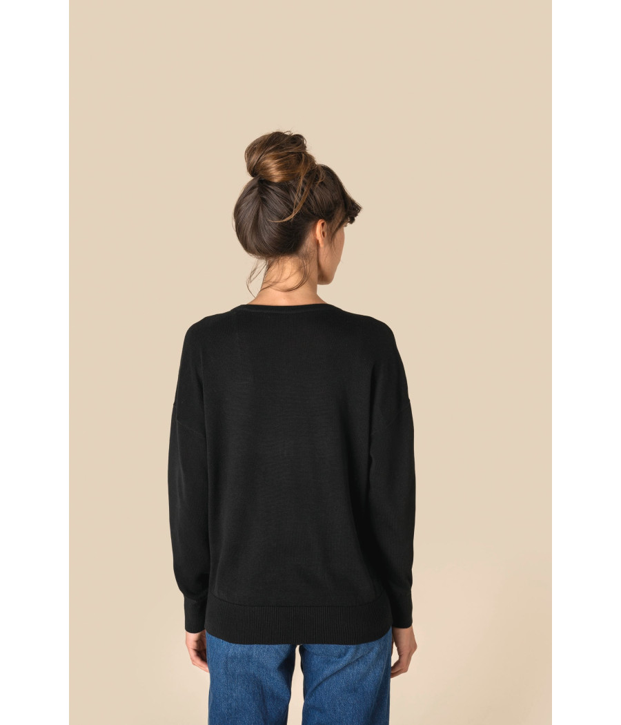 Cardigan écoresponsable en lyocell femme