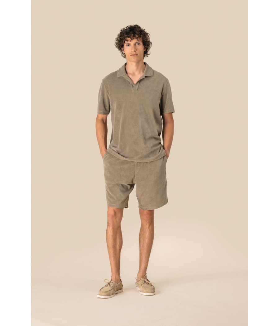 Short écoresponsable en éponge homme