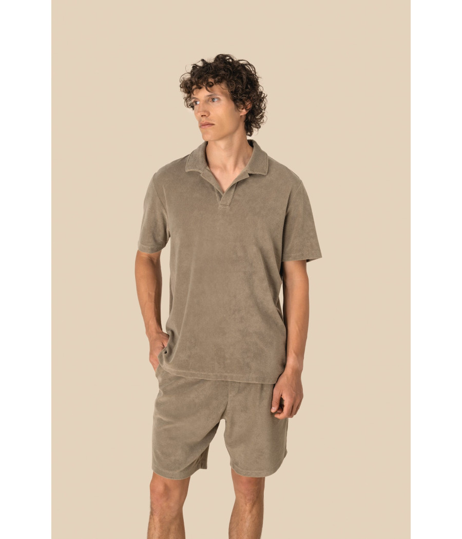 Short écoresponsable en éponge homme