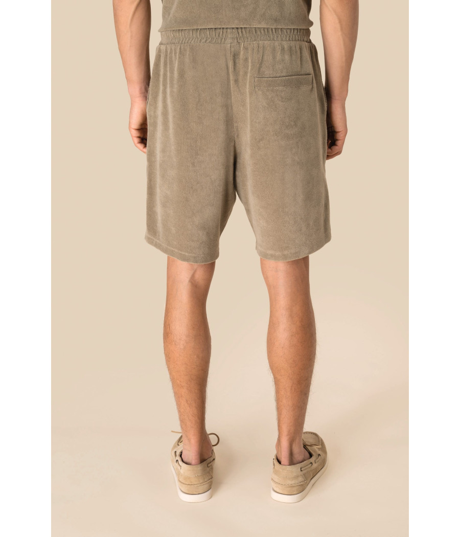 Short écoresponsable en éponge homme