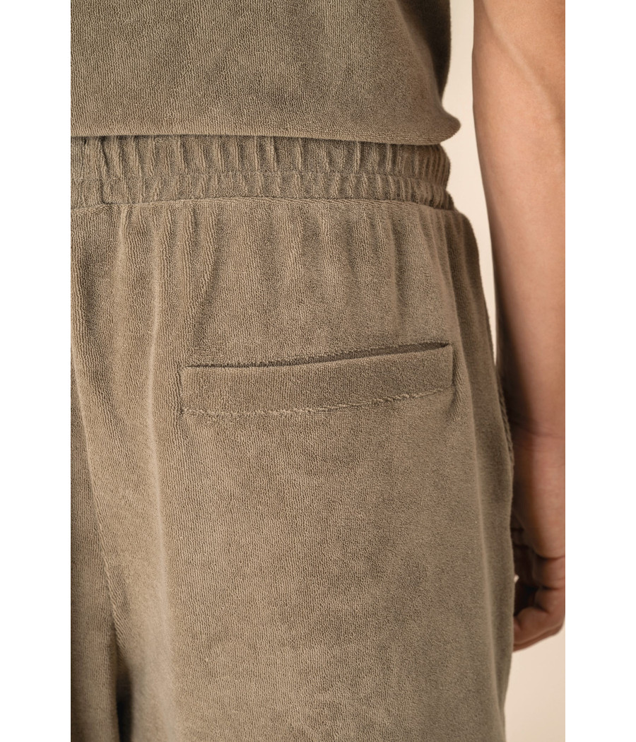 Short écoresponsable en éponge homme