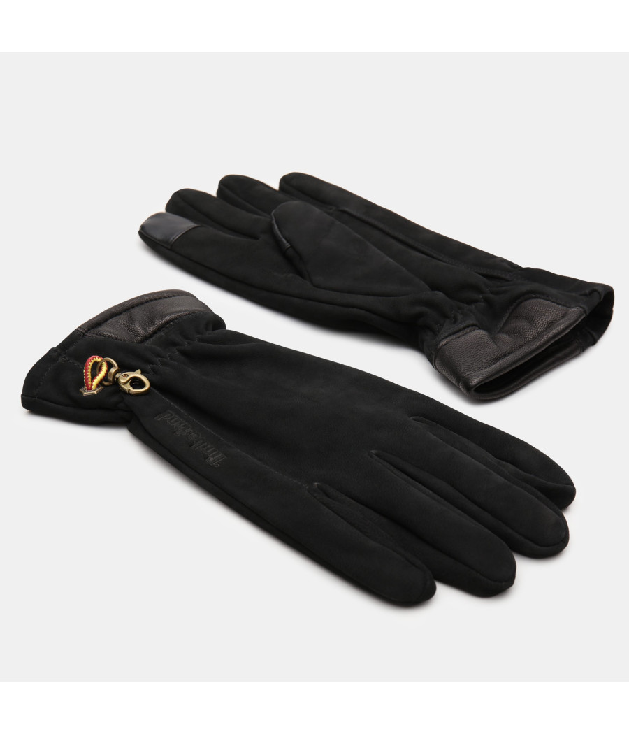 Gants nubuck tactiles