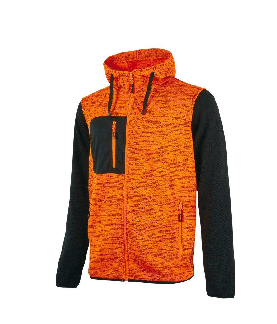 Sweat zippé à capuche Rainbow