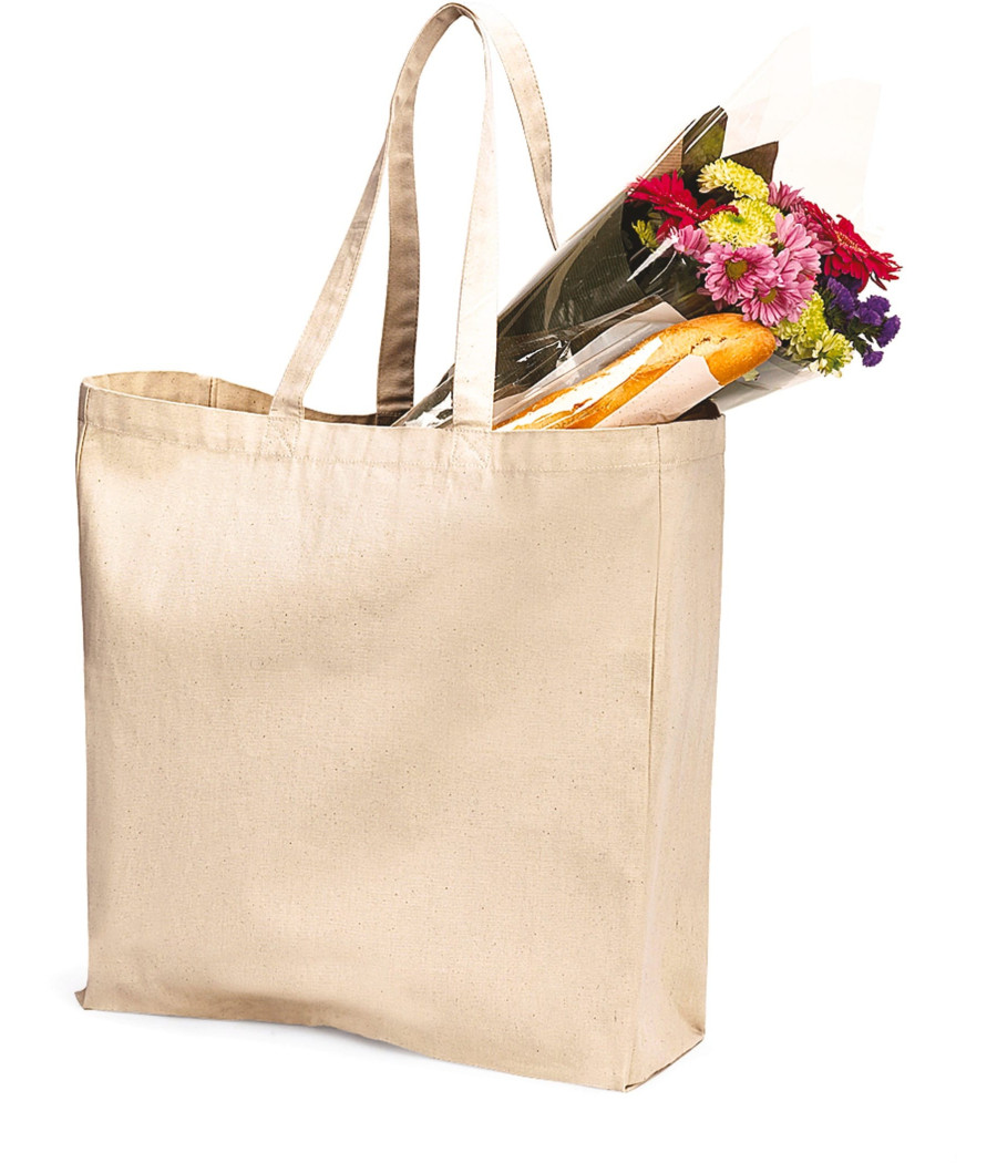 Sac toile coton shopping