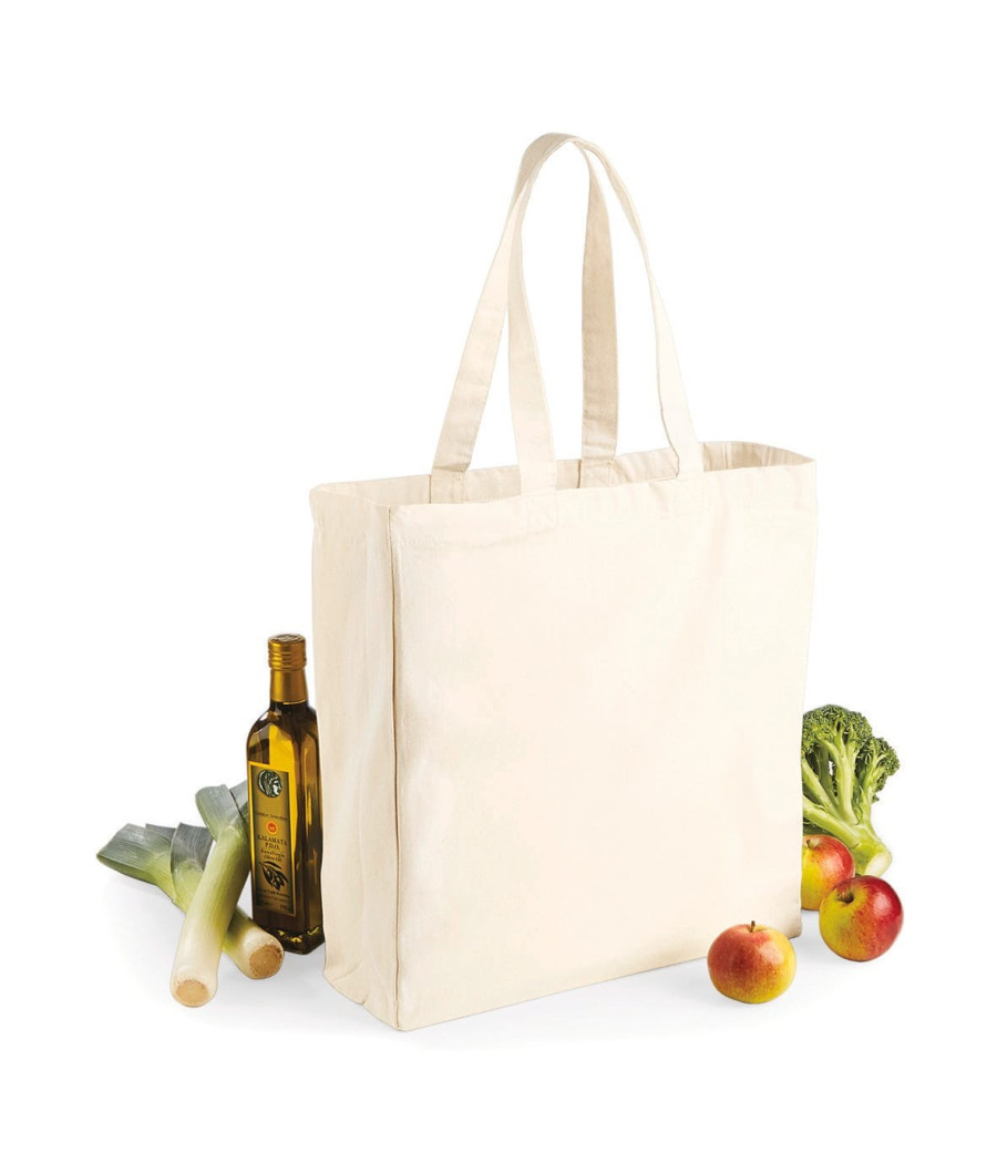 Sac toile coton shopping