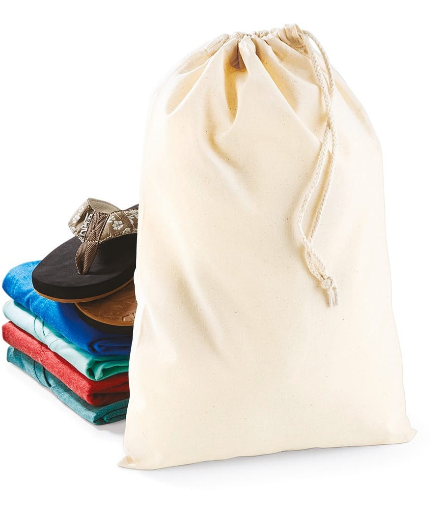 Sac à cordelettes en coton