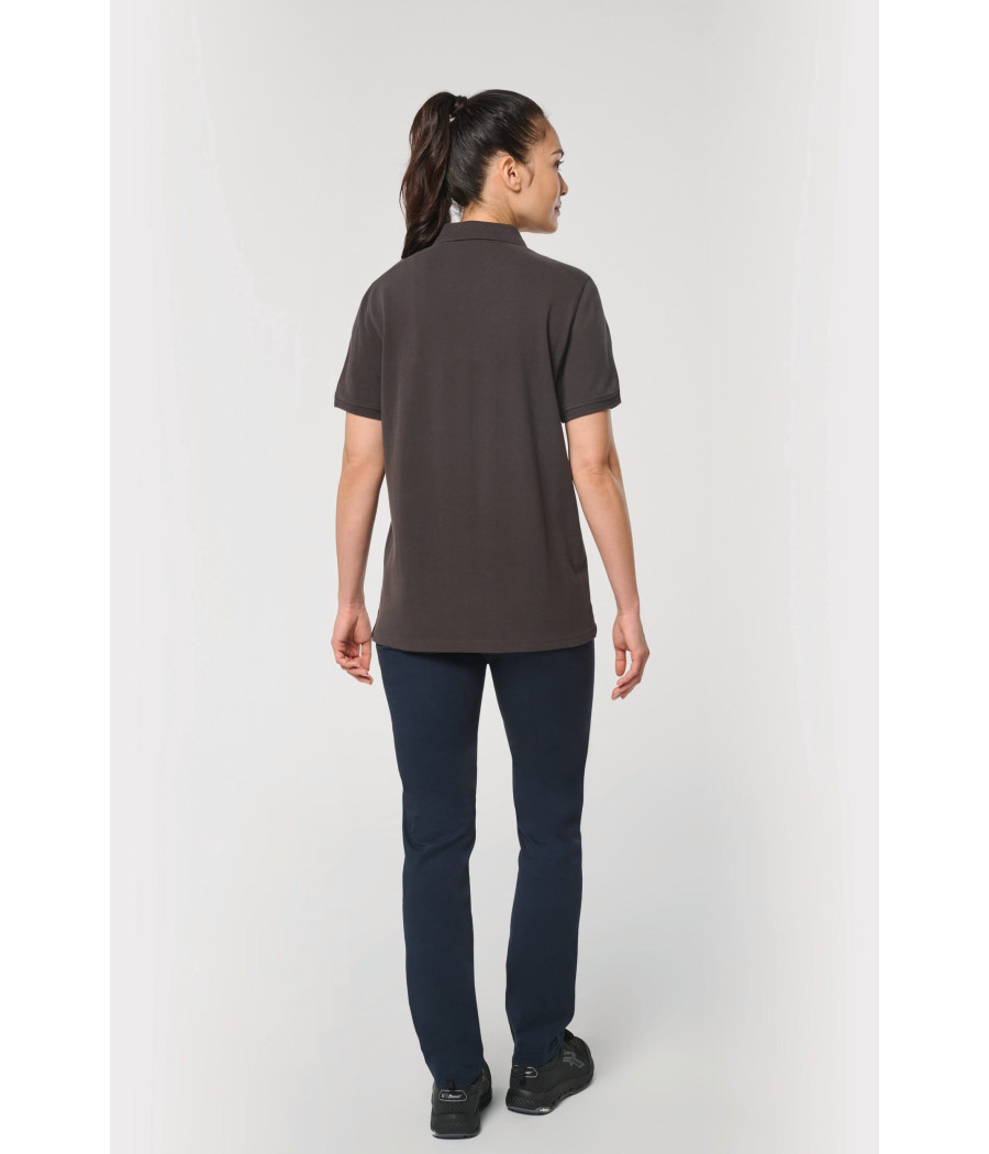 Polo unisexe écoresponsable avec poche poitrine