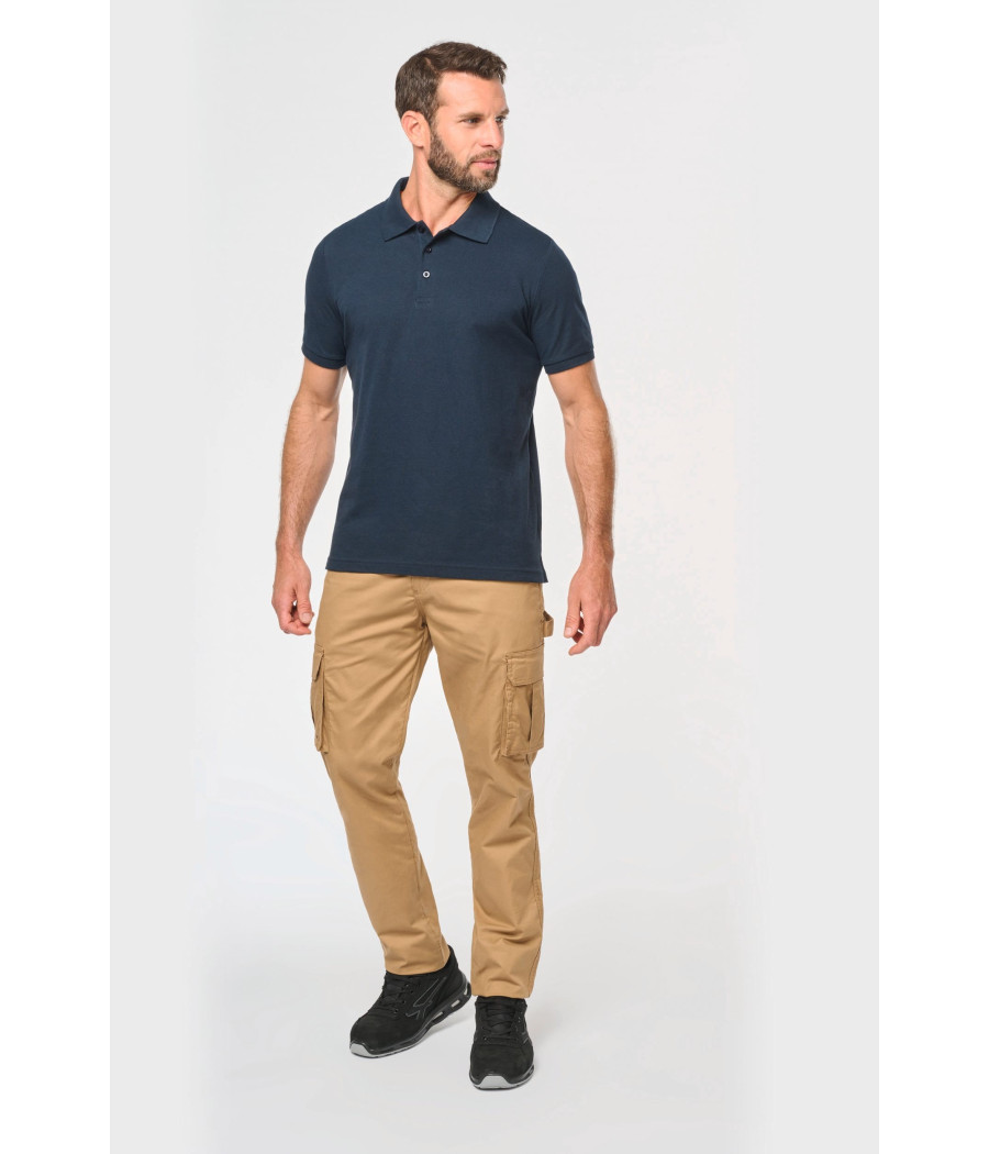 Polo écoresponsable homme