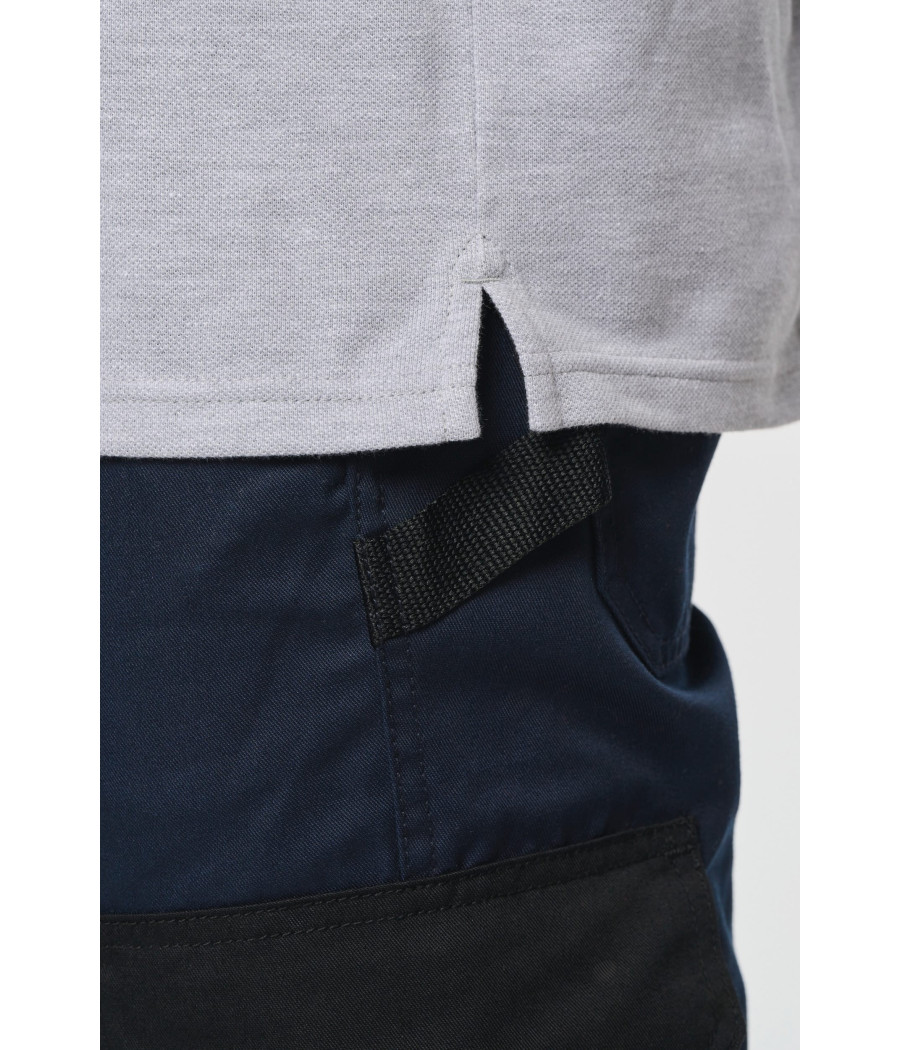 Polo Day To Day contrasté manches courtes homme