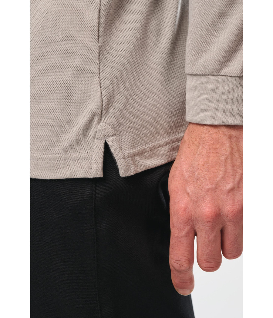 Polo manches longues homme