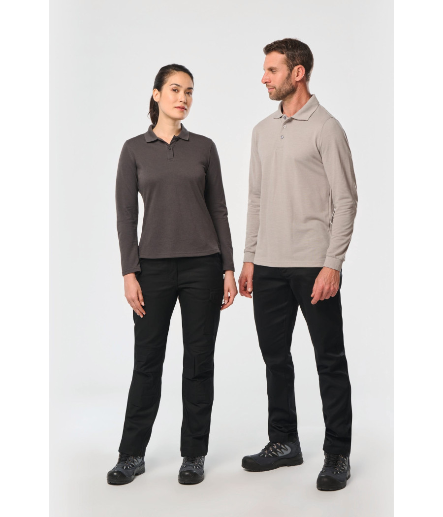 Polo manches longues homme