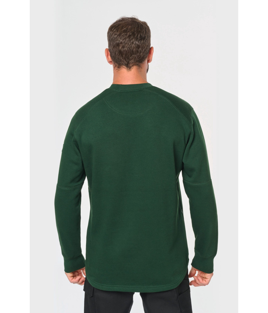 Sweat-shirt manches montées homme