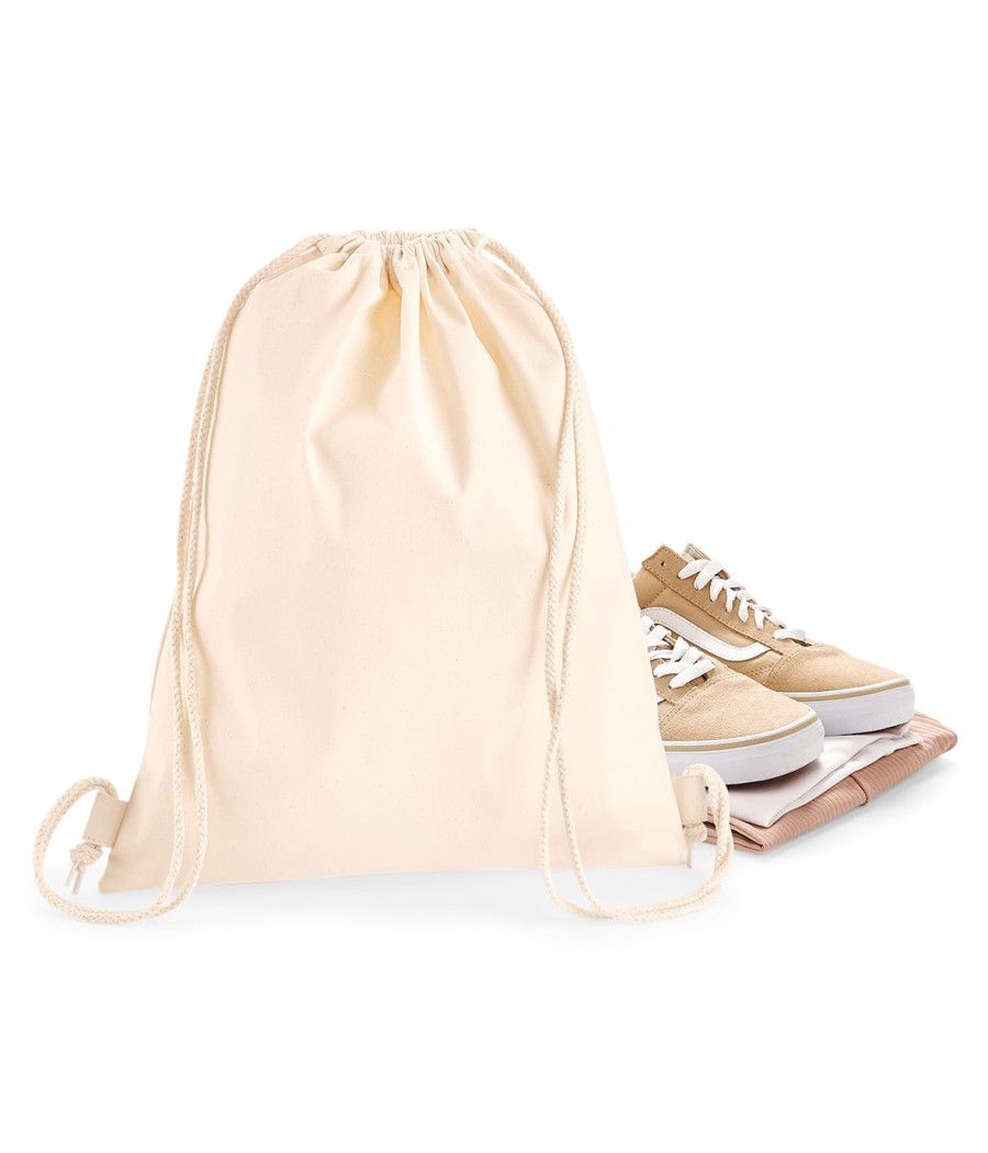 Sac de gym en coton premium