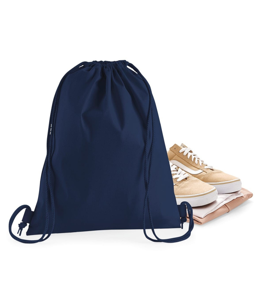 Sac de gym en coton premium