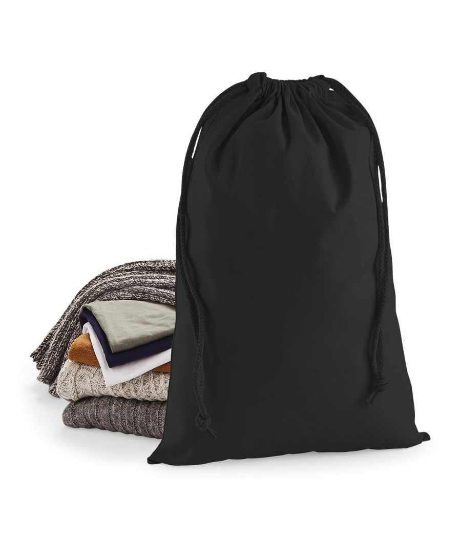 Sac cordelette en coton premium