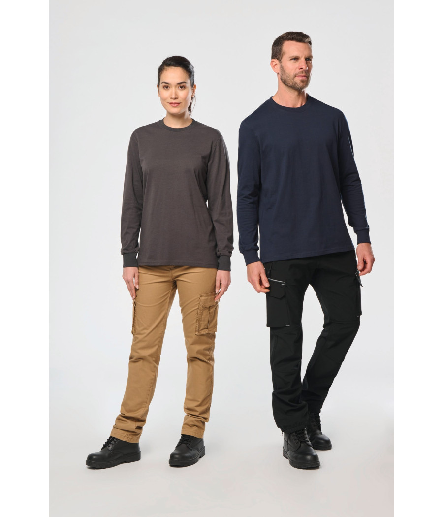 T-shirt écoresponsable manches longues unisexe