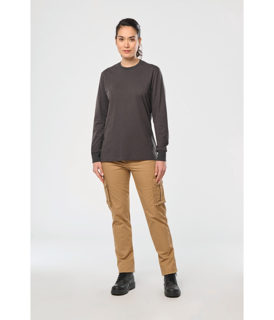 T-shirt écoresponsable manches longues unisexe