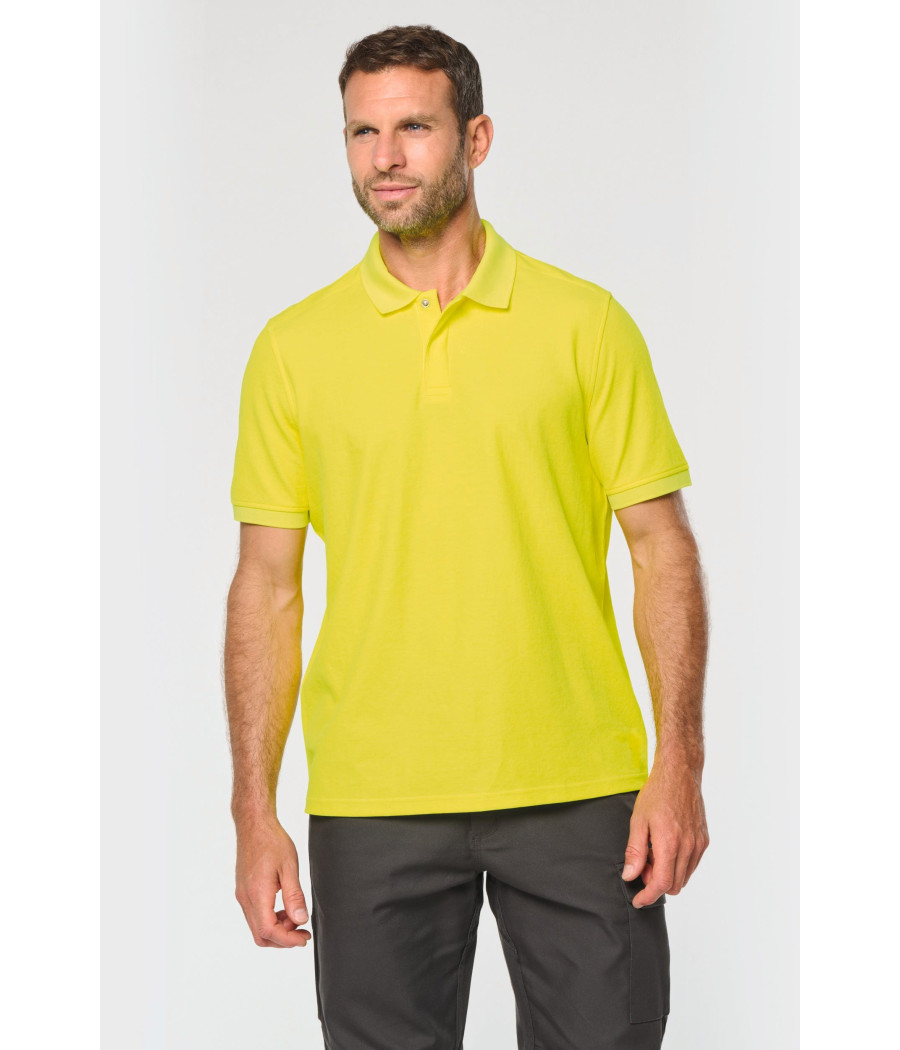 Polo unisexe écoresponsable coton/polyester