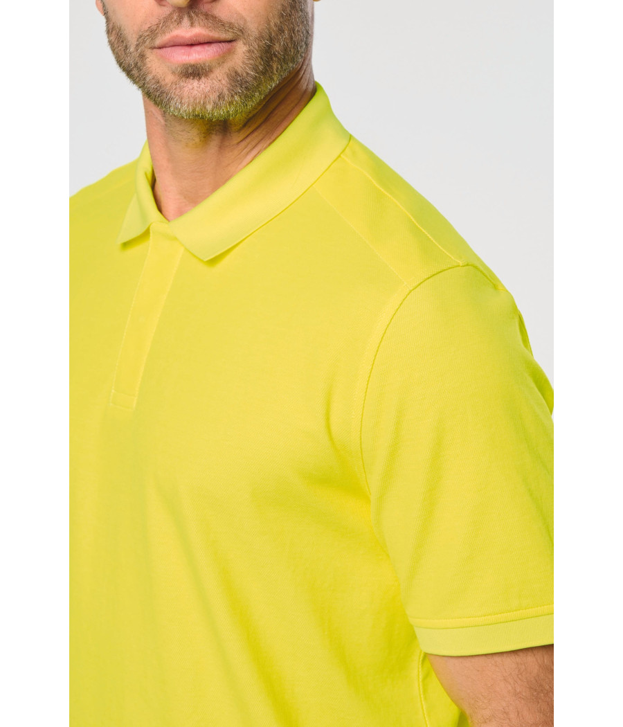 Polo unisexe écoresponsable coton/polyester