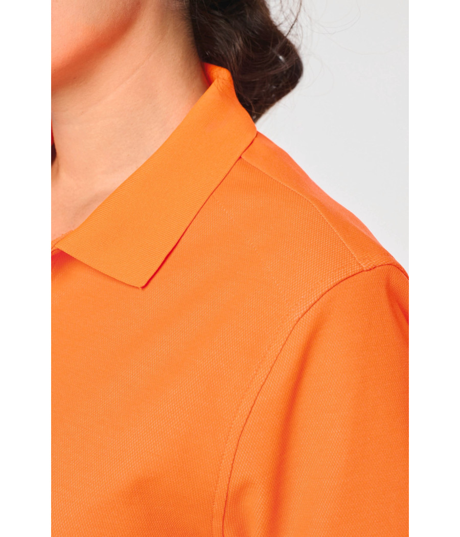 Polo unisexe écoresponsable coton/polyester