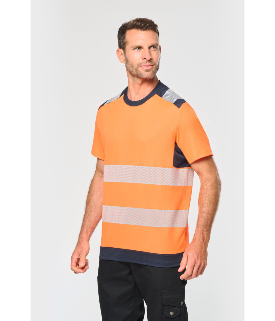 T-shirt de sécurité recyclé manches courtes unisexe