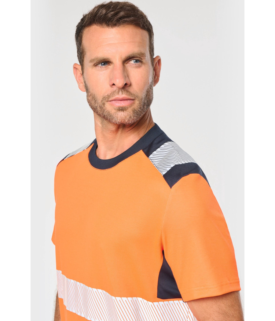 T-shirt de sécurité recyclé manches courtes unisexe