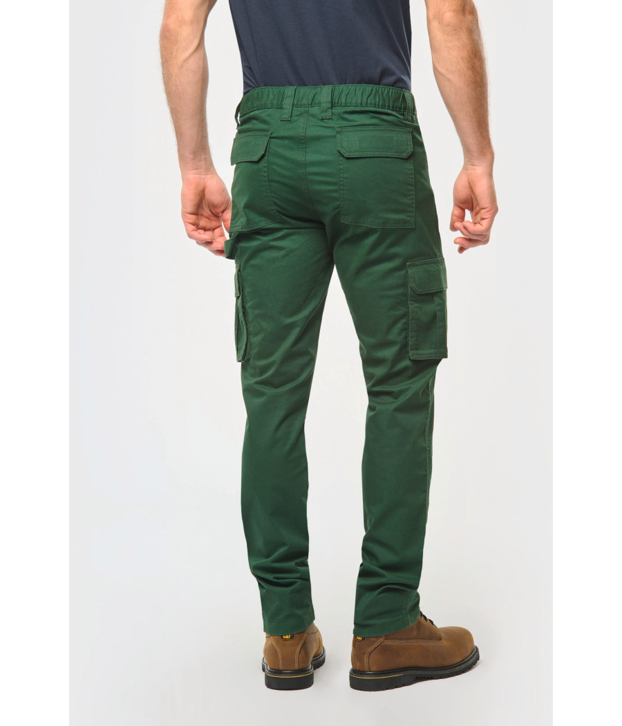 Pantalon multipoches écoresponsable homme
