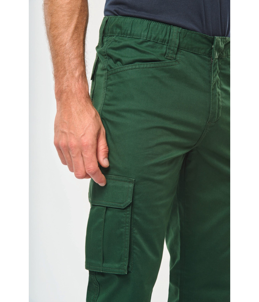 Pantalon multipoches écoresponsable homme