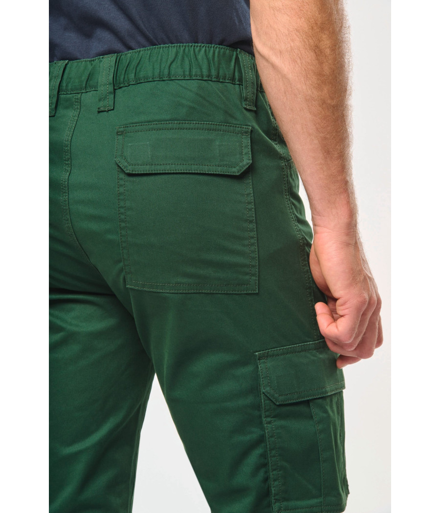 Pantalon multipoches écoresponsable homme