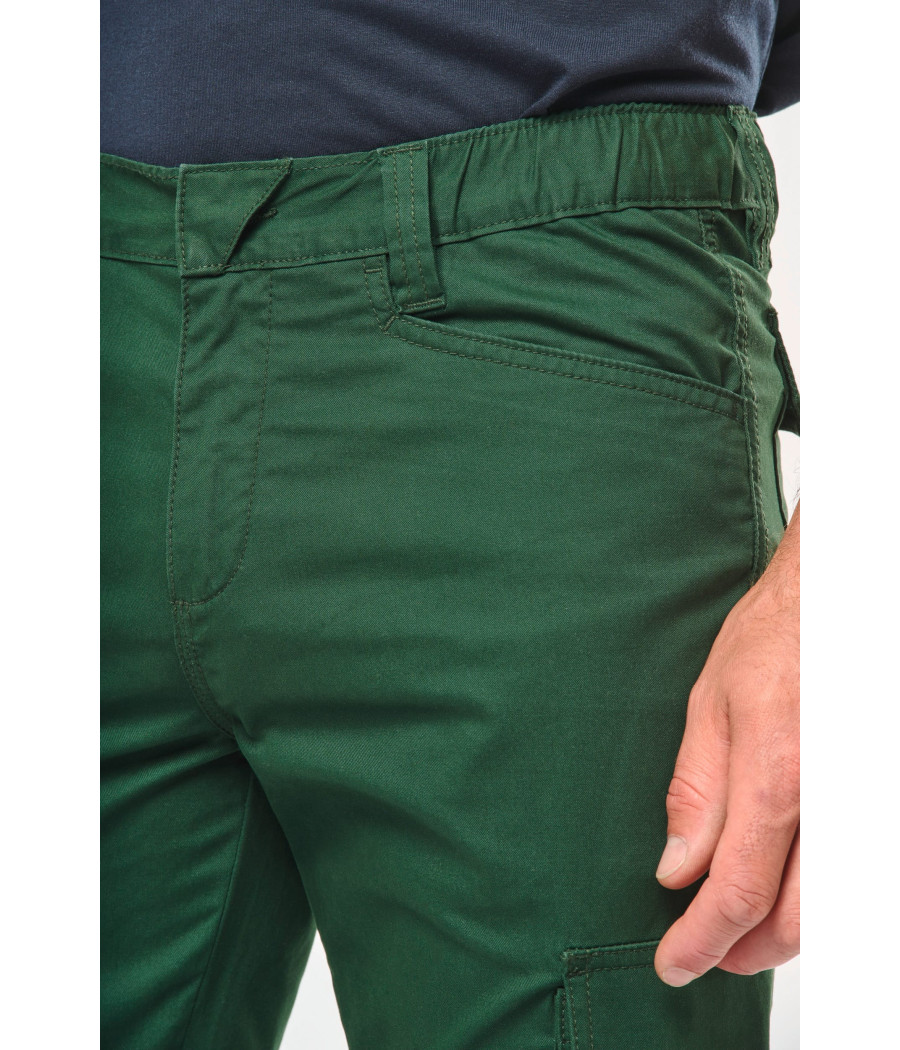 Pantalon multipoches écoresponsable homme