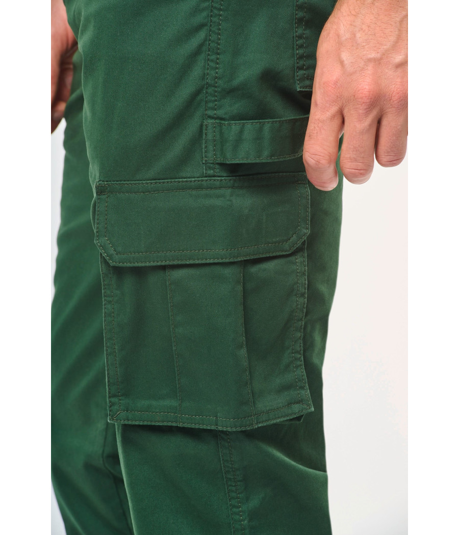 Pantalon multipoches écoresponsable homme