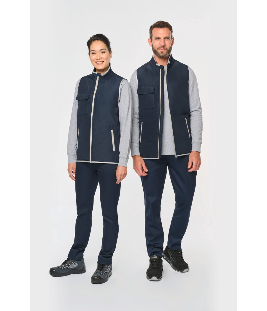 Bodywarmer thermique 4 couches unisexe