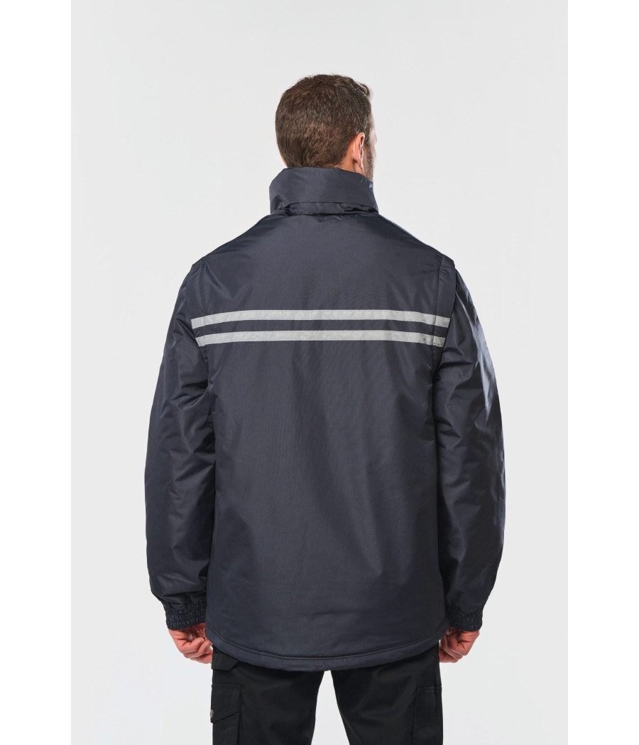 Parka workwear manches amovibles homme