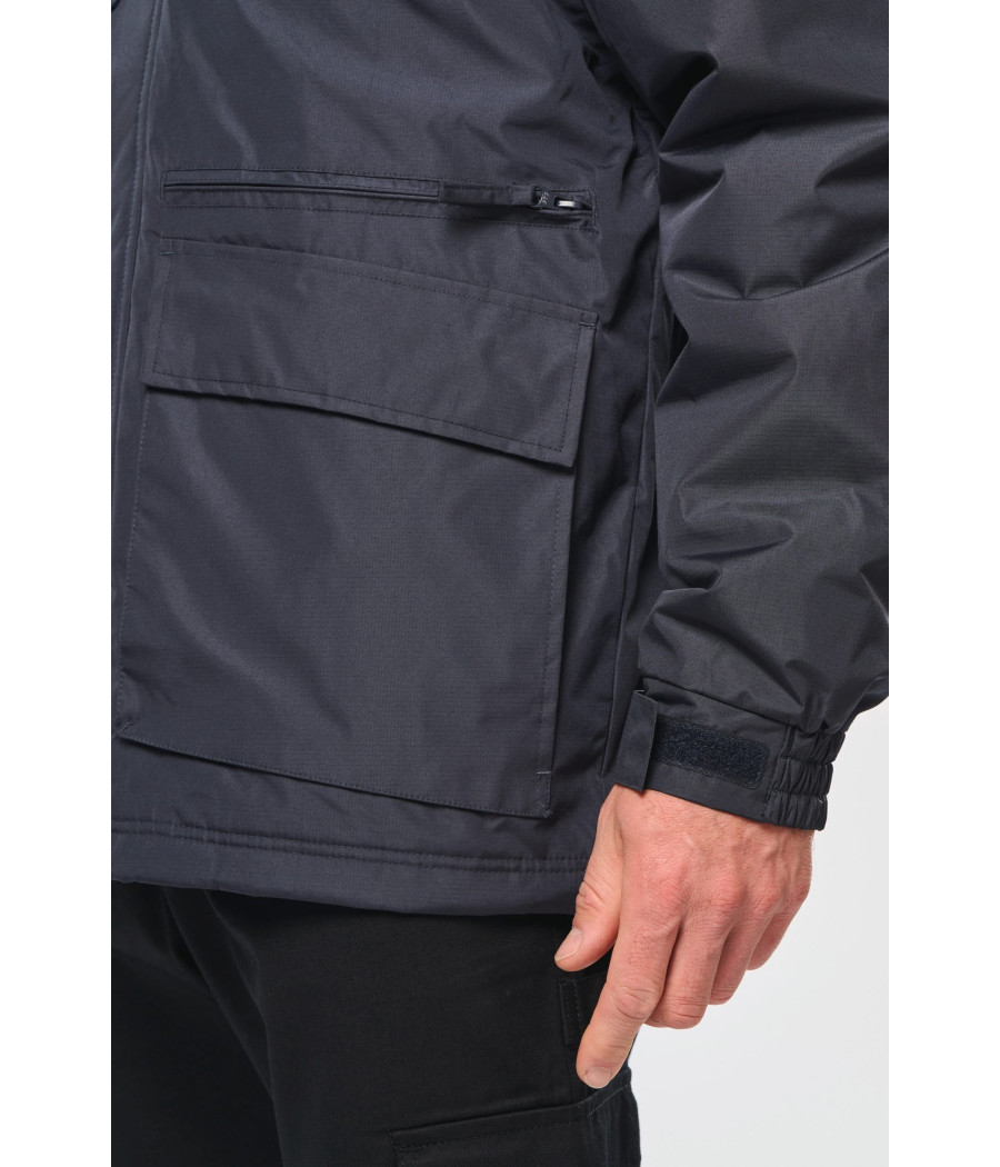 Parka workwear manches amovibles homme