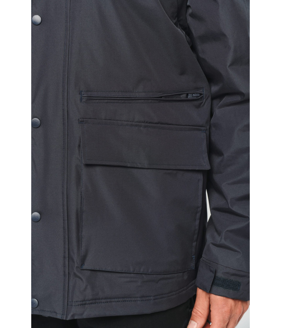 Parka workwear manches amovibles homme