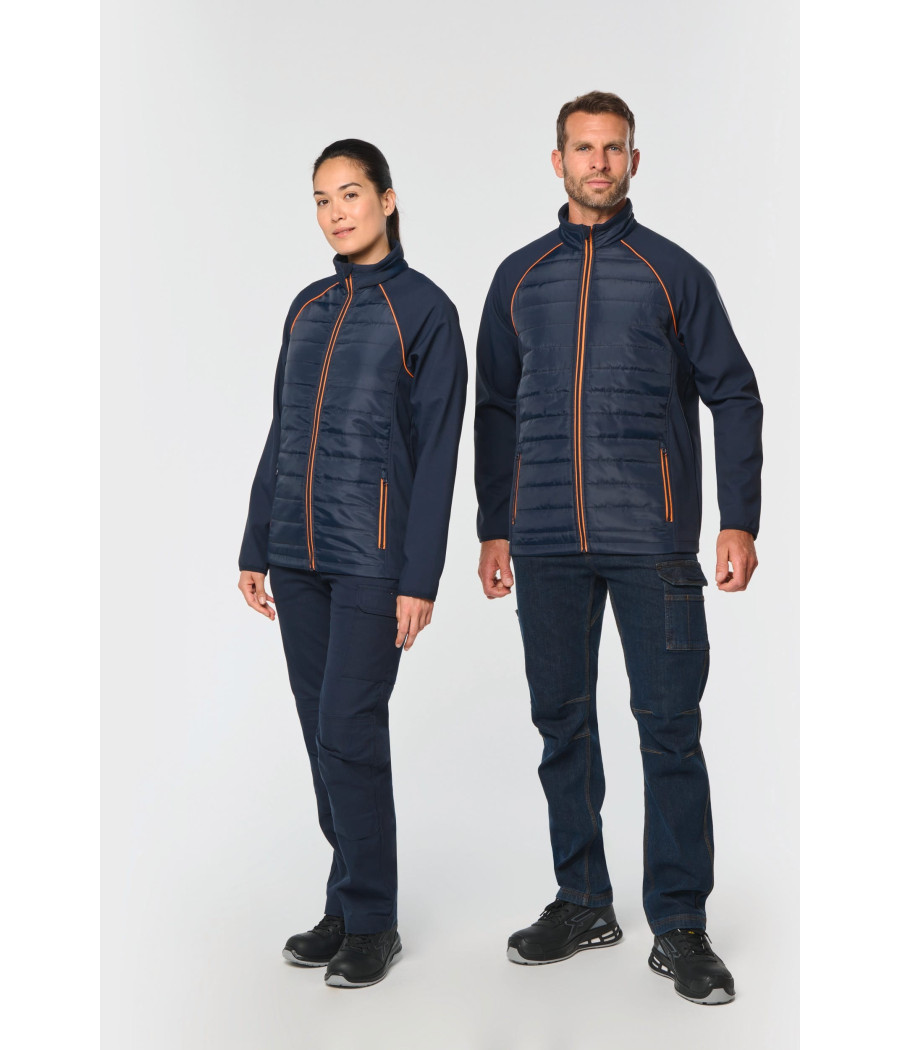 Veste Day To Day bi-matière unisexe