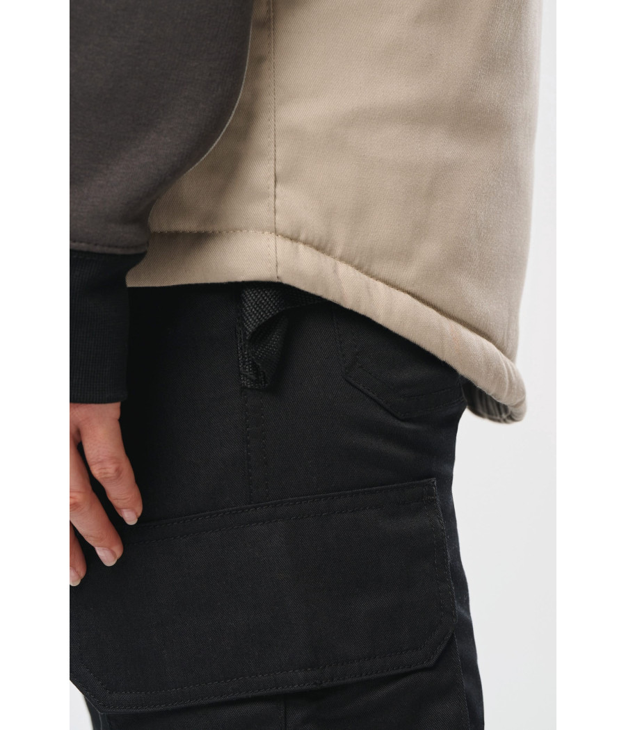 Gilet polycoton multipoches rembourré unisexe