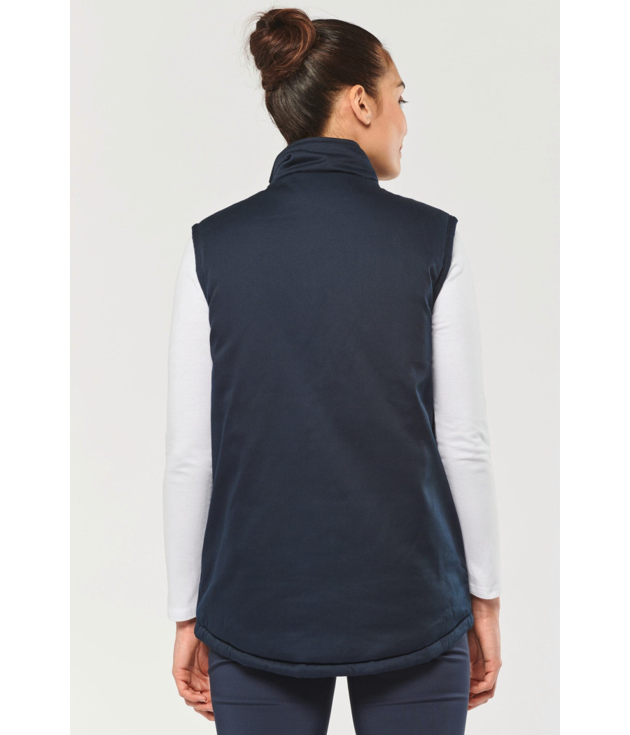 Gilet polycoton multipoches rembourré unisexe