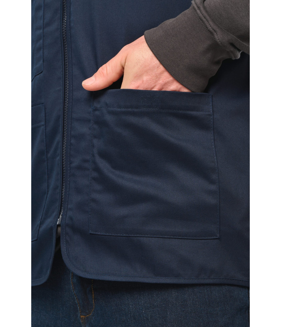Gilet polycoton multipoches unisexe