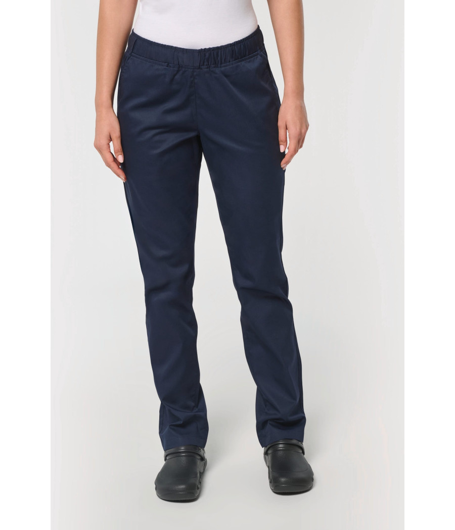 Pantalon polycoton femme